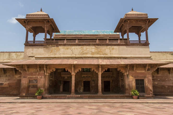 36 - India - Fatehpur Sikri - palacio de Jodh Bai